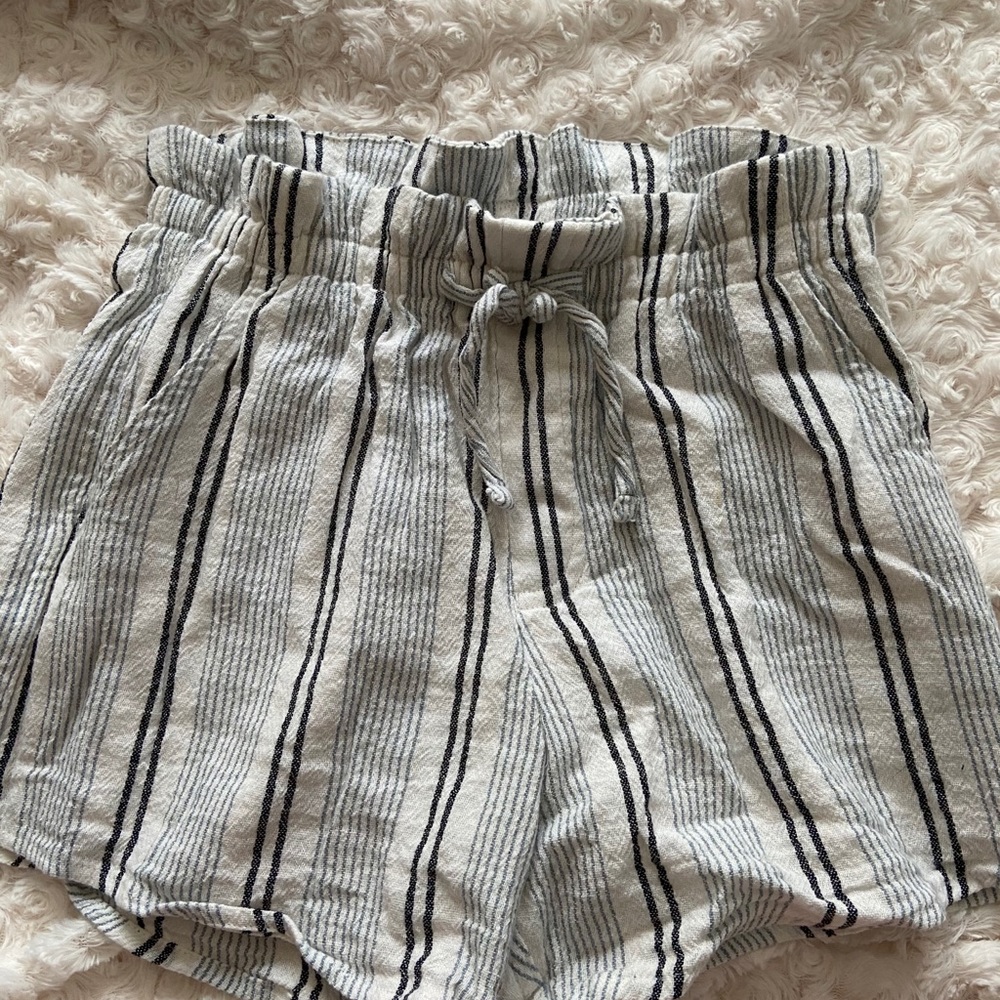 Abercrombie and Fitch striped shorts